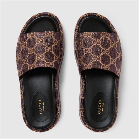 gucci women slip ons|gucci slides women price.